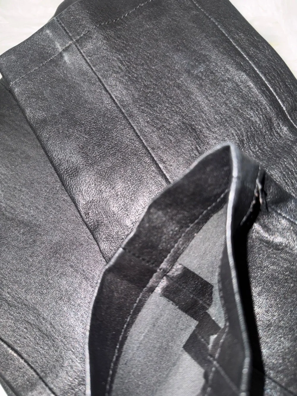 Tory Burch 100% Leather Skinny Leg Pants